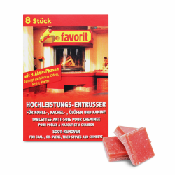 Favorit Hochleistungsentrußer; befreit Kamin, Kachelofen, Ölofen von Ruß und Rückständen; 8 Würfel - 1255 Angebot bei HelloDeals