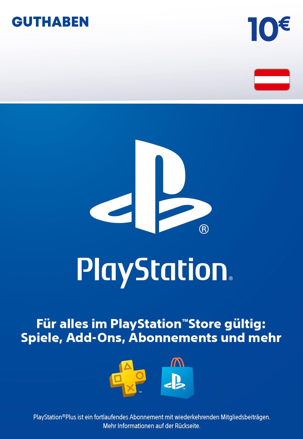 10€ PlayStation Store Guthaben | PSN Österreichisches Konto [Code per Email] Angebot bei HelloDeals