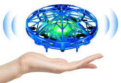 Kizmyee® UFO Mini Drohne für Kinder, Fliegender Ball Spielzeug Handsensor Quadcopter Infrarot Induktion Flying Ball, Indoor Outdoor Weihnachten Geburtstag Geschenke für Kinder 6 7 8 9 10+ Jahre Angebot bei HelloDeals