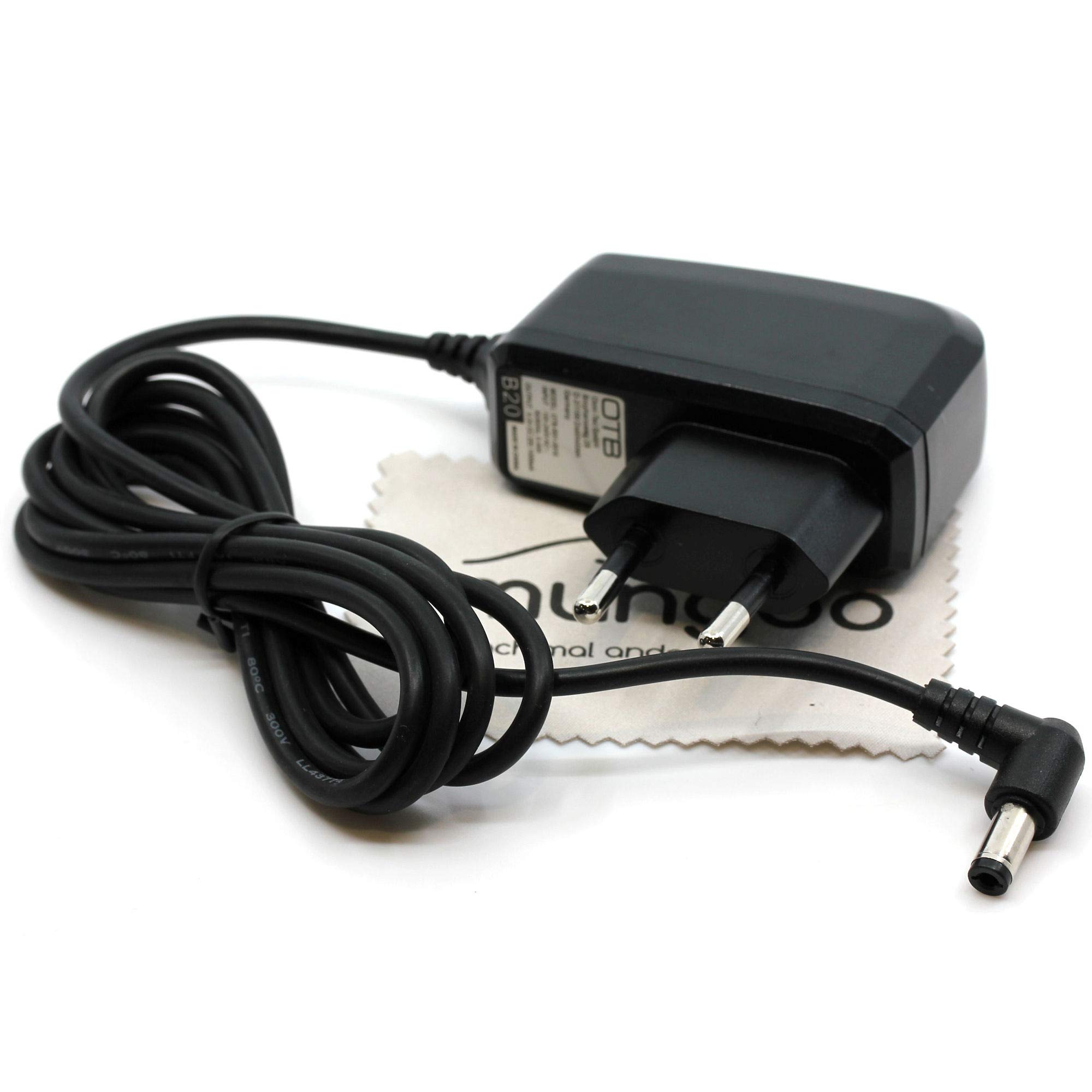 Ladegerät passend für Nintendo Super Nintendo Entertainment System, SNES, Super Famicom, Entertainment System, NES Ladekabel Kabel Netzladegerät OTB mit mungoo Displayputztuch Angebot bei HelloDeals