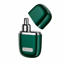 yoose Nasenhaartrimmer Herren/Nasenhaartrimmer Frauen aus Legierung, schmerzfreier Nasenhaarschneider, IPX7 wasserdicht nose hair trimmer, nasenhaarentferner, nasentrimmer, Gesichtshaartrimmer Grün Angebot bei HelloDeals