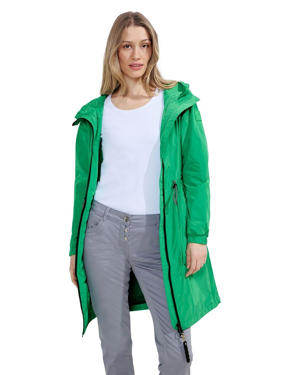 Cecil Damen Übergangsmantel XL Grass Green Angebot bei HelloDeals
