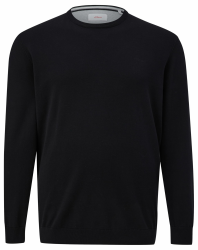 s.Oliver Pullover mit Crew Neck Herren 4XL Schwarz Angebot bei HelloDeals
