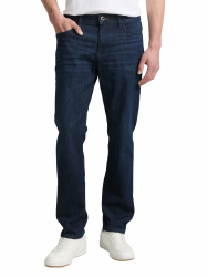 Tom Tailor Herren TTMARVIN Straight Jeans mit Stretch 1048364 28W / 34L 10115 - Clean Rinsed Blue Denim Angebot bei HelloDeals