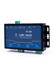 Serieller RS485-zu-Ethernet-Konverter mit 2 Anschlüssen, unterstützt MQTT Modbus RTU auf Modbus TCP USR-N520 Angebot bei HelloDeals