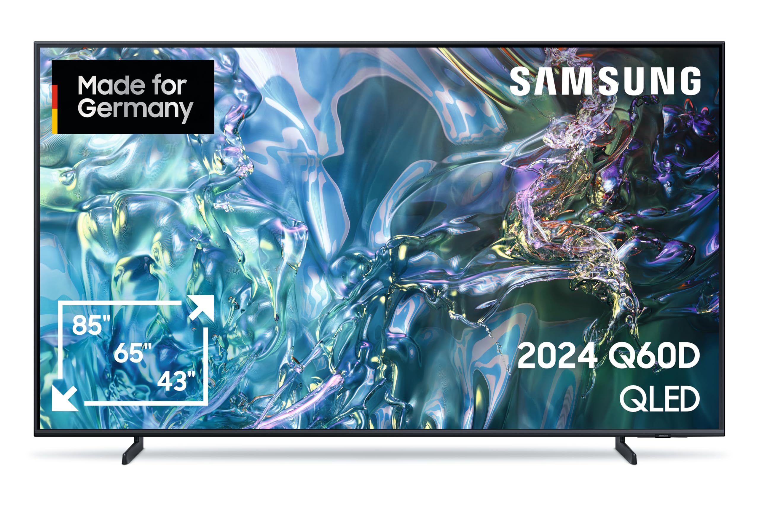Samsung QLED TV 4K Q60D Fernseher 75 Zoll (189 cm), Fernseher mit Cloud-Gaming Hub, 60Hz HDR-Panel, 4K Upscaling, Tizen OS, Smart TV, Alexa, Knox Security, 3D Surround Sound & Q-Symphony 75 Zoll Q60D (2024) Angebot bei HelloDeals