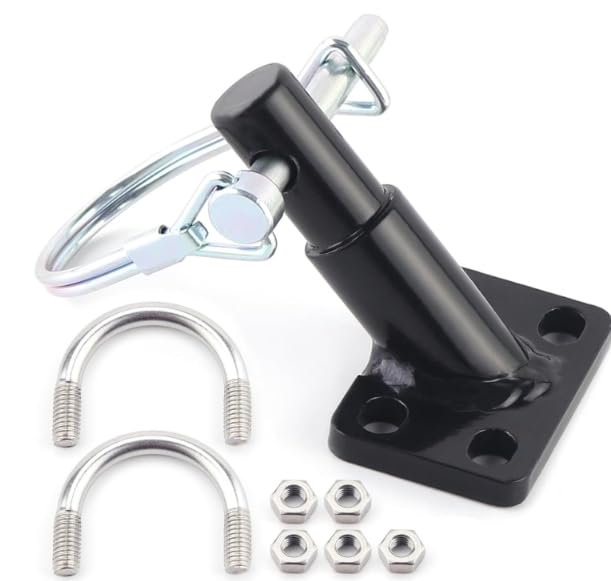 Fahrradanhänger Kupplung Anhänger-Adapter-Fahrrad Anhängerkupplung für Fahrrad mit Sicherungsstift Schnelle Montage Fahrrad Hänger Kupplung für Fahrrad-kinderanhänger Kinderwagen Lastenanhänger Angebot bei HelloDeals