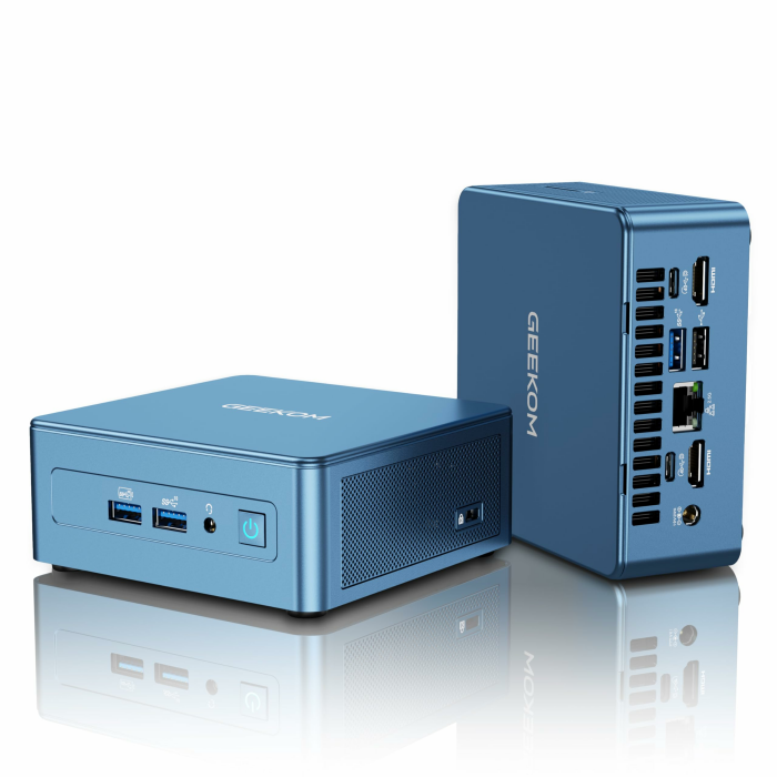 GEEKOM Mini PC IT12 mit Intel i5-12450H(3-Jahren-Garantie), 16GB RAM & 512GB SSD(max. 96GB + 4TB) Windows 11 Pro, 8K Quad-Display | 2X USB 4.0 | SD-Kartensteckplatz, für Business/Büro i5-12450H (16GB+512GB) Angebot bei HelloDeals