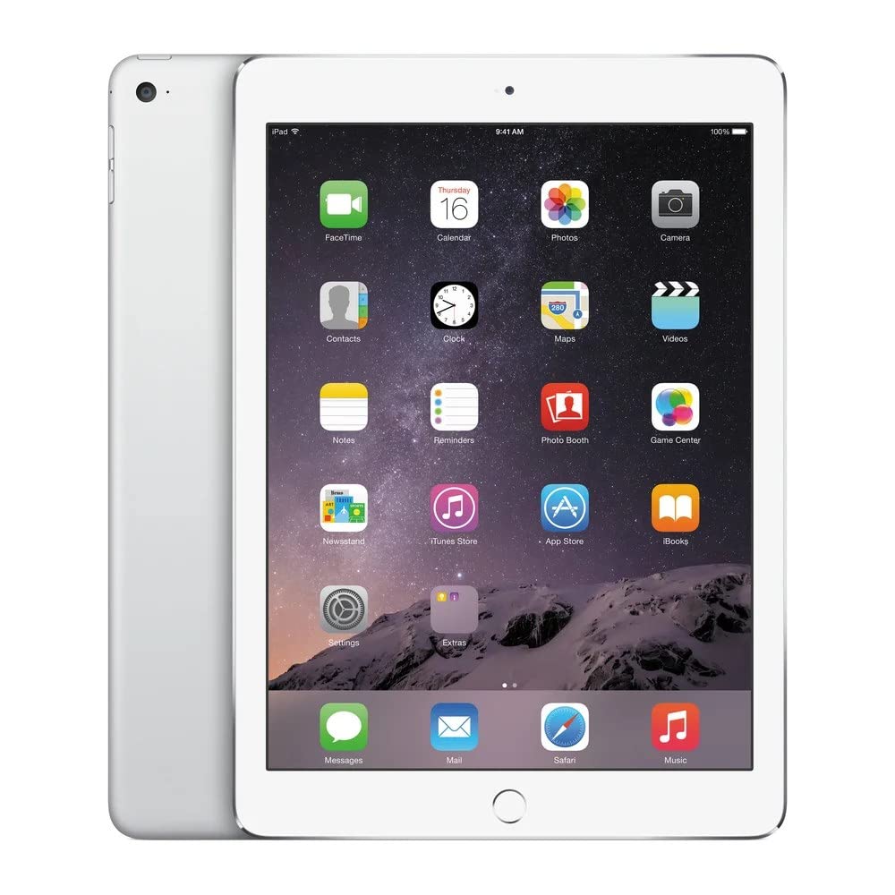 Apple iPad Air 2 64GB Wi-Fi - Silber (Generalüberholt) 64 GB, WiFi / EU Version WLAN silber, silber Angebot bei HelloDeals
