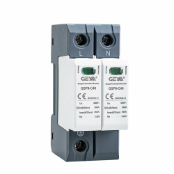 GEYA Überspannungsschutz 20KA-40KA SPD Überspannungsschutz für das Haus DIN-Schiene (2P,AC440V) Angebot bei HelloDeals
