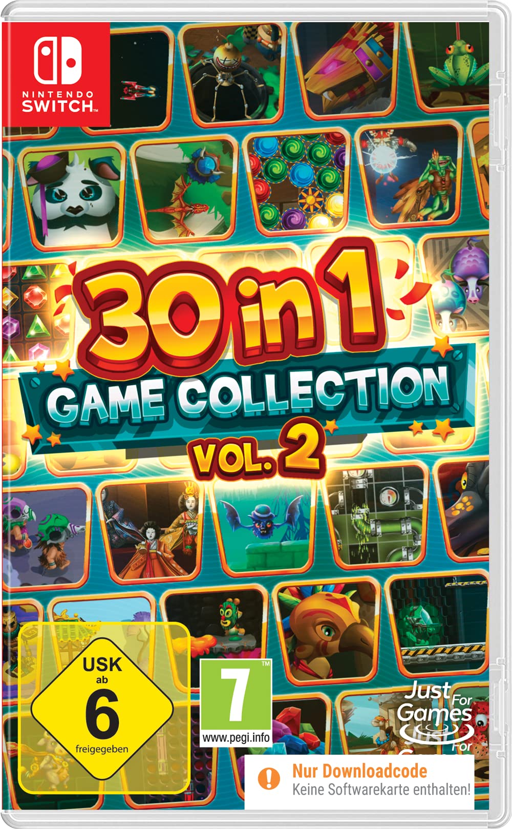 30 in 1 Games Collection Vol. 2 - Nintendo Switch Angebot bei HelloDeals