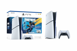 Sony PS5 (PlayStation 5) Slim Console, 1TB SSD, Disc Edition - Bundle Fortnite Flowering Chaos Angebot bei HelloDeals