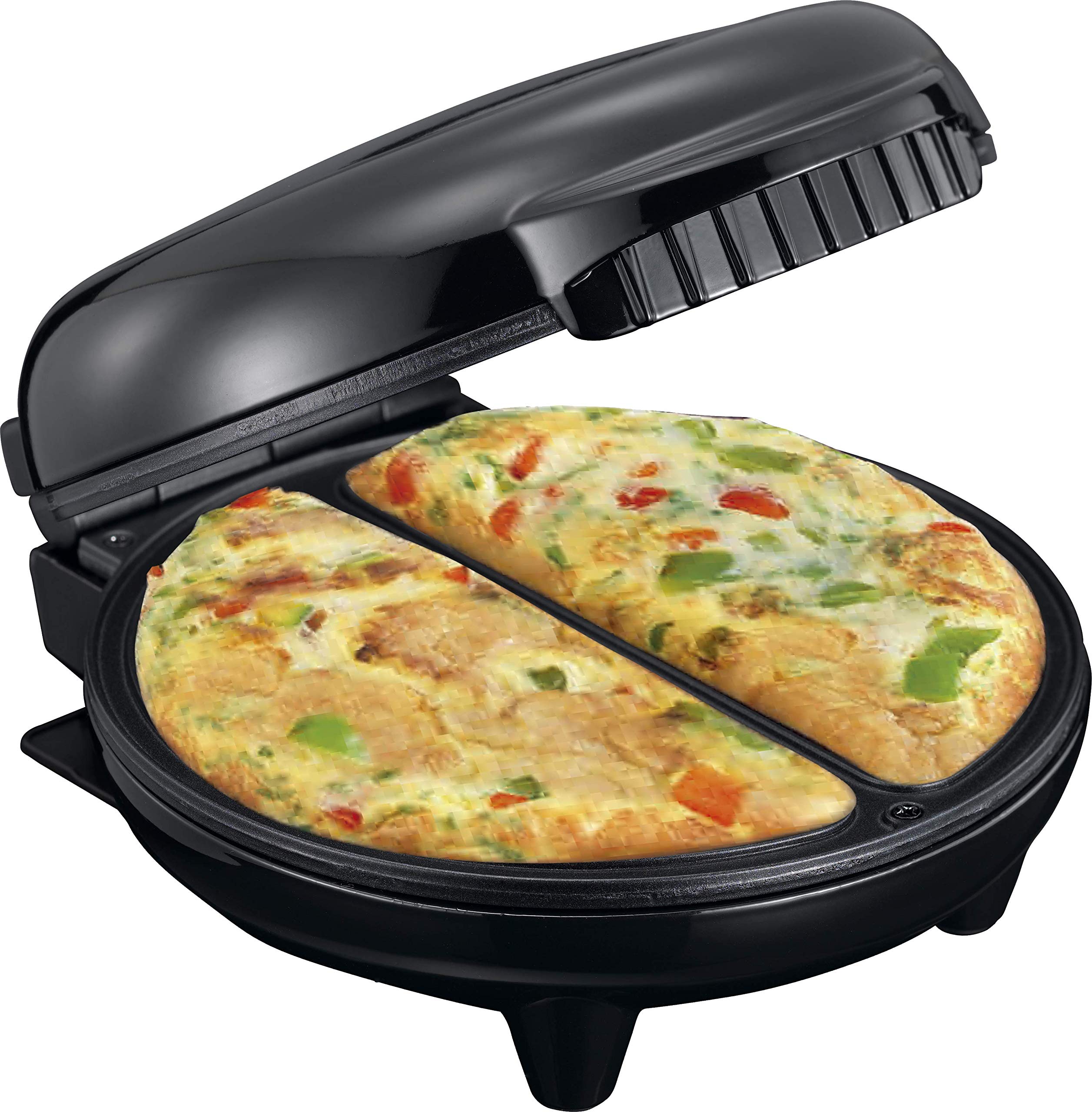 MELISSA 16250086 Omlett Maker Kontaktgrill-750 Watt Omeletts schnell, einfach und ohne Anhaften zubereiten, schwarz Omelett Maker Schwarz Angebot bei HelloDeals