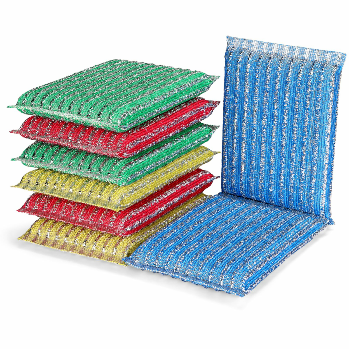 Spülschwamm - 8Pads Verbesserter Schwamm Küche, Ideal für Geschirr, Töpfe, Spüle Angebot bei HelloDeals
