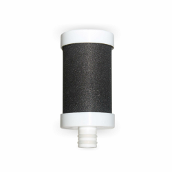 Aktivkohle-Ersatzkartusche - mit Keramikkügelchen & Mikrofilter; reduziert Chlor, Gerüche & Schadstoffe: laborgeprüft für sicheren Lebensmittelkontakt Aktivkohle-Filterkartusche (Cartridge) Angebot bei HelloDeals