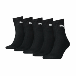 PUMA Unisex Short Crew Socks (5 Pack) Socken (5er Pack) 43-46 Schwarz Angebot bei HelloDeals