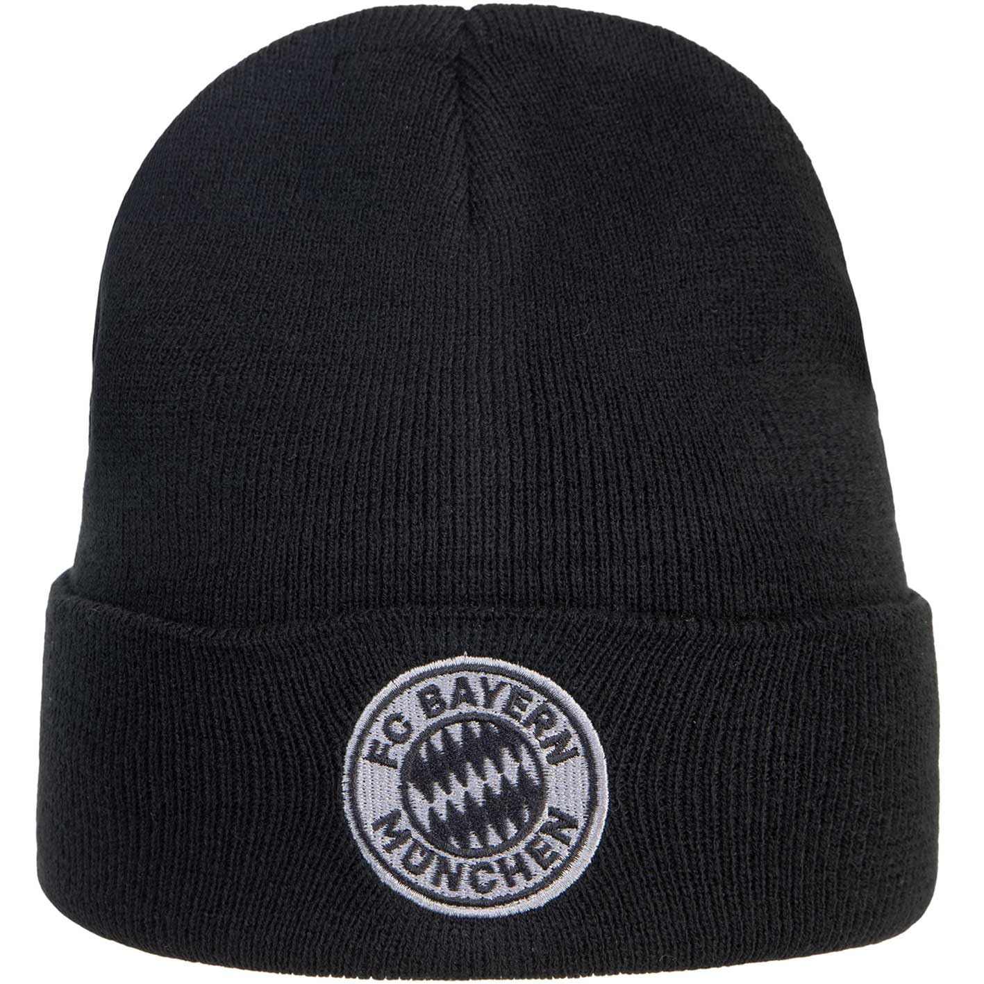 FC Bayern München | Strickmütze | Beanie | Logo| Schwarz, Grau, Rot oder Navy Einheitsgröße Schwarz Angebot bei HelloDeals