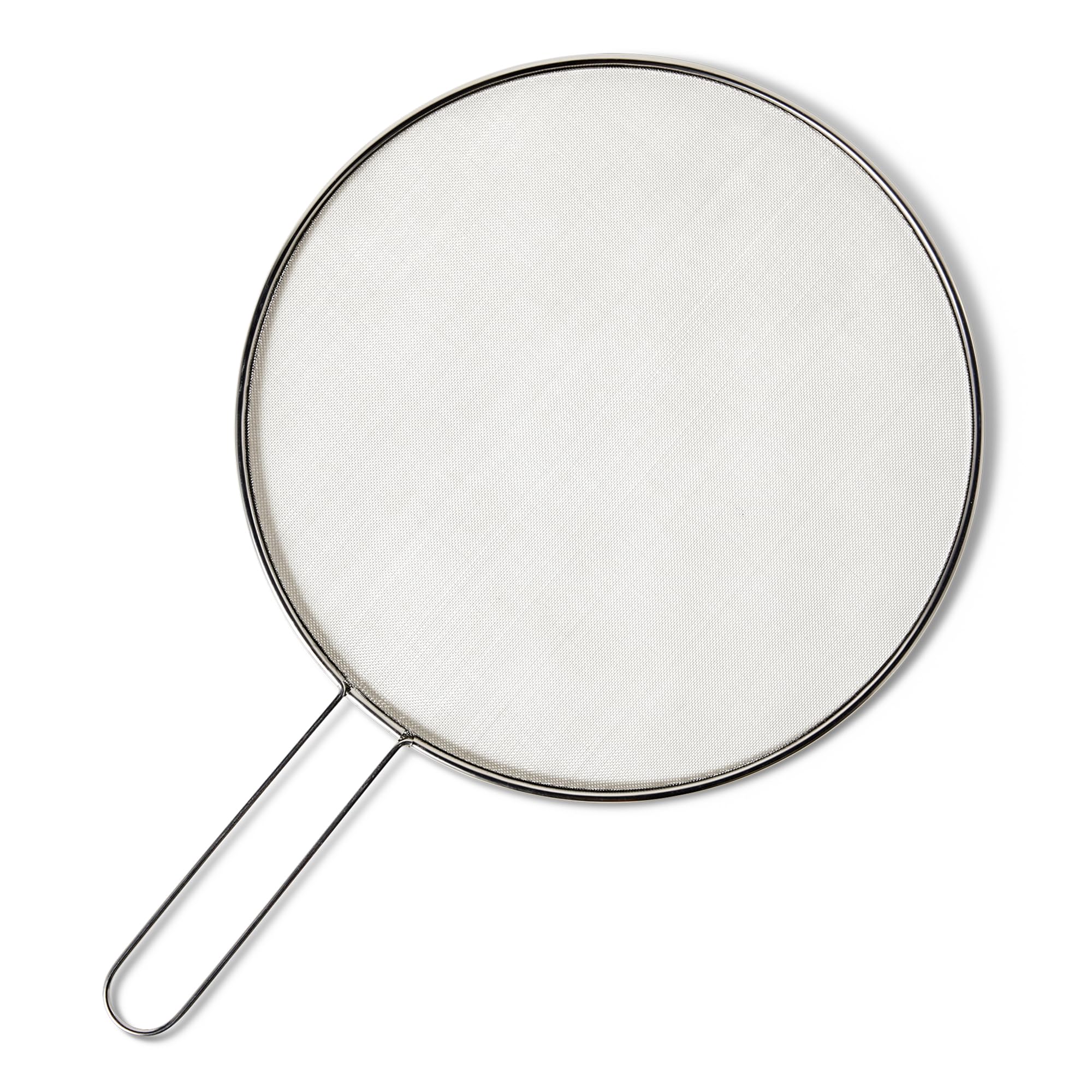 Amazon Basics Fettspritzschutz für Bratpfanne, 33cm, Edelstahl, Spülmaschinenfest Angebot bei HelloDeals