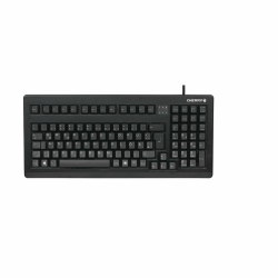 CHERRY G80-1800, Kompakte Mechanische Tastatur für Industrieanwendungen, EU-Layout (QWERTY), Kabelgebunden (USB & PS/2), MX Black Switches, Schwarz Schwarz EU-Layout - QWERTY Angebot bei HelloDeals