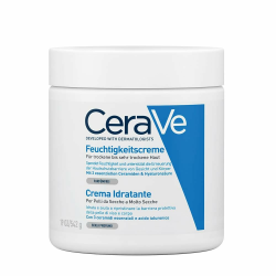CeraVe Feuchtigkeitscreme für Körper und Gesicht, Creme für trockene bis sehr trockene Haut, Mit Hyaluron und 3 essenziellen Ceramiden, Auch bei Neurodermitis und für Allergiker, 542 g Angebot bei HelloDeals