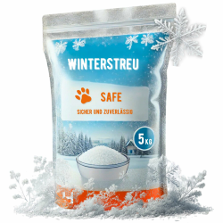 Winterstreu 5kg – Effektiver Schneeräum- und Enteisungsmittel bis -50°C | Effizienter als Streusalz | Umweltfreundlich und tierpfotenfreundlich | Reichweite: 250 m² 5 KG Angebot bei HelloDeals