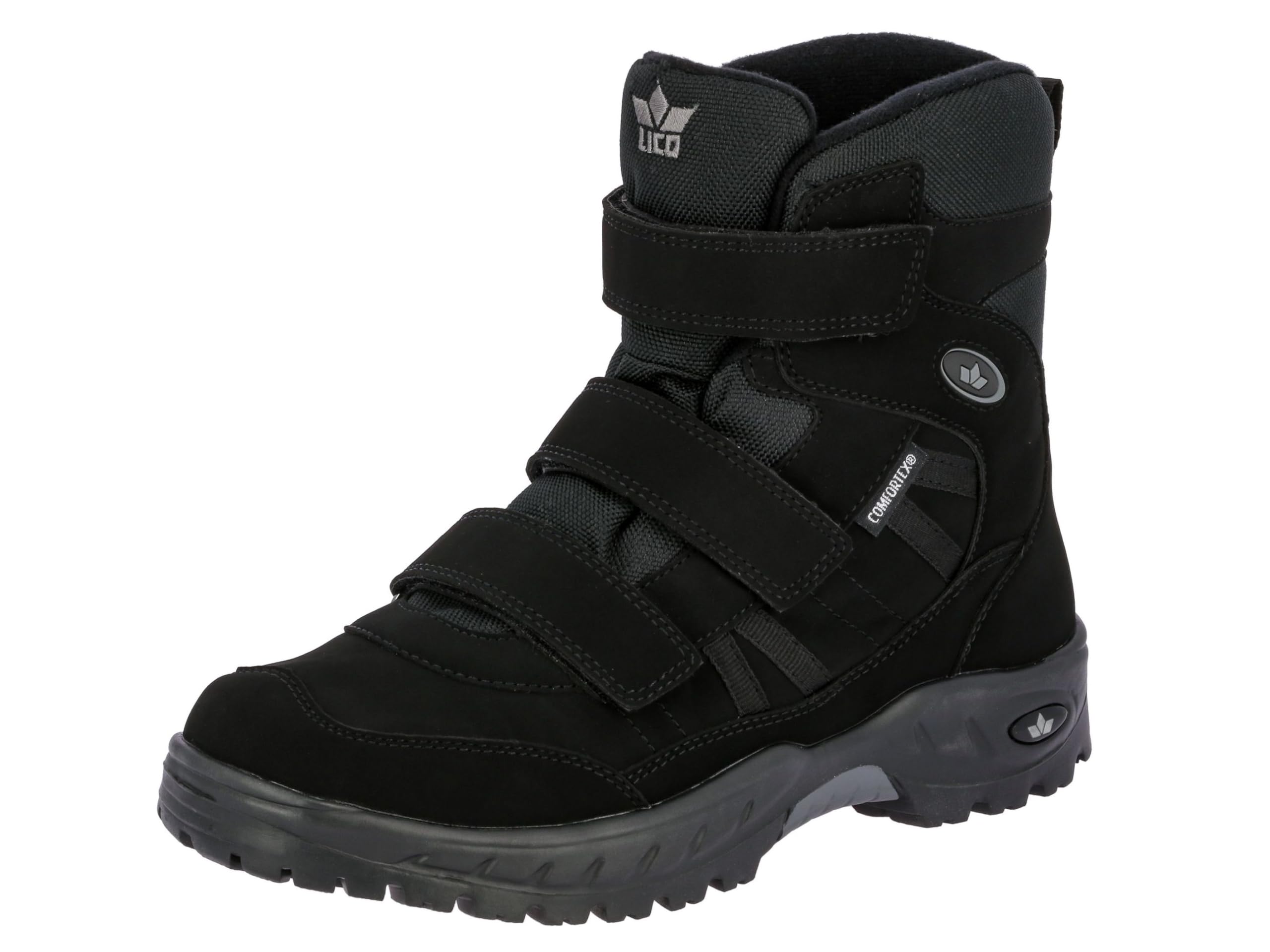 Lico Herren Wildlife V Schneestiefel, perfekt für den Winter und kalte Tage, wasserdicht, rutschfest, warm 43 EU Schwarz Angebot bei HelloDeals