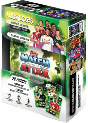 Topps UCC Match Attax 2025/26 - Mini Tin - World Beaters - enthält 28 Match Attax-Karten Plus eine zufällige Star Boy LE und 3 Exklusive „Worldies“-LE-Karten. Angebot bei HelloDeals