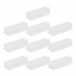 Seil-Licht-Clips - LED-Neon-String-Röhrendraht | Wasserdichte transparente selbstklebende Halterungen, Gartengartenkonfiguration für den Innen- und Außenbereich, starke Verschlüsse für F Angebot bei HelloDeals