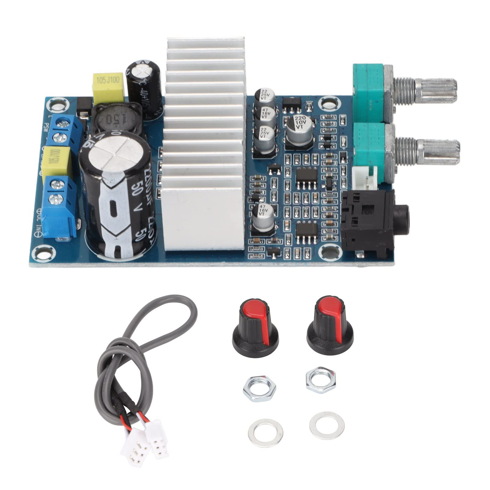 Digitalverstärkere Board, TPA3116 Digital Stereo Power Amp, 100W Bassausgabe, Subwoofer -Amp -Modul Audio -Amplify -Modul für DIY -Lautsprecher Sound, DC 12‑24V Angebot bei HelloDeals