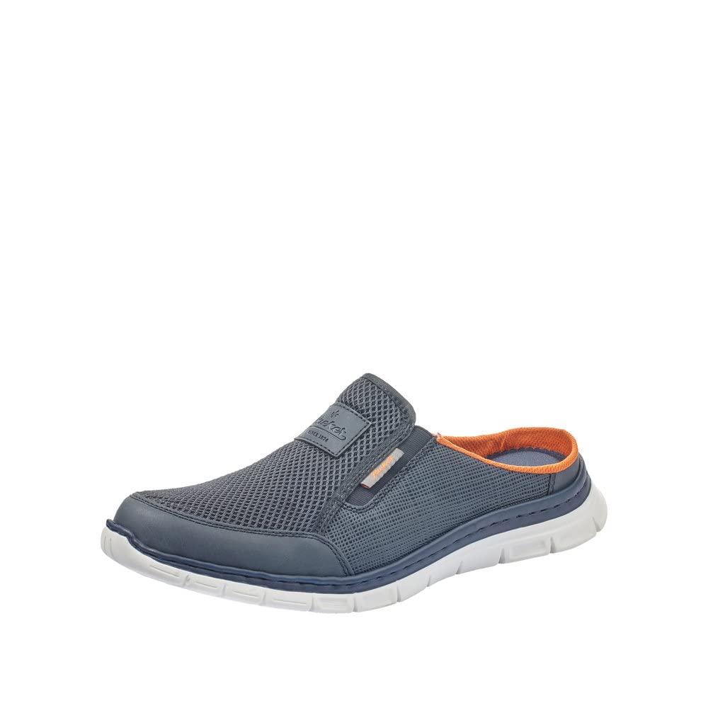 Rieker Herren B4879 Clogs 44 EU Blau Denim Atlantis 14 Angebot bei HelloDeals