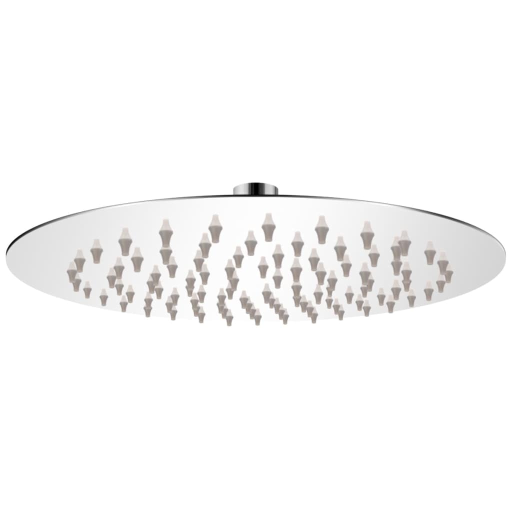 vidaXL Kopfbrause Edelstahl 20cm Regendusche Regenbrause Brausekopf Duschkopf Ø 20 cm Angebot bei HelloDeals