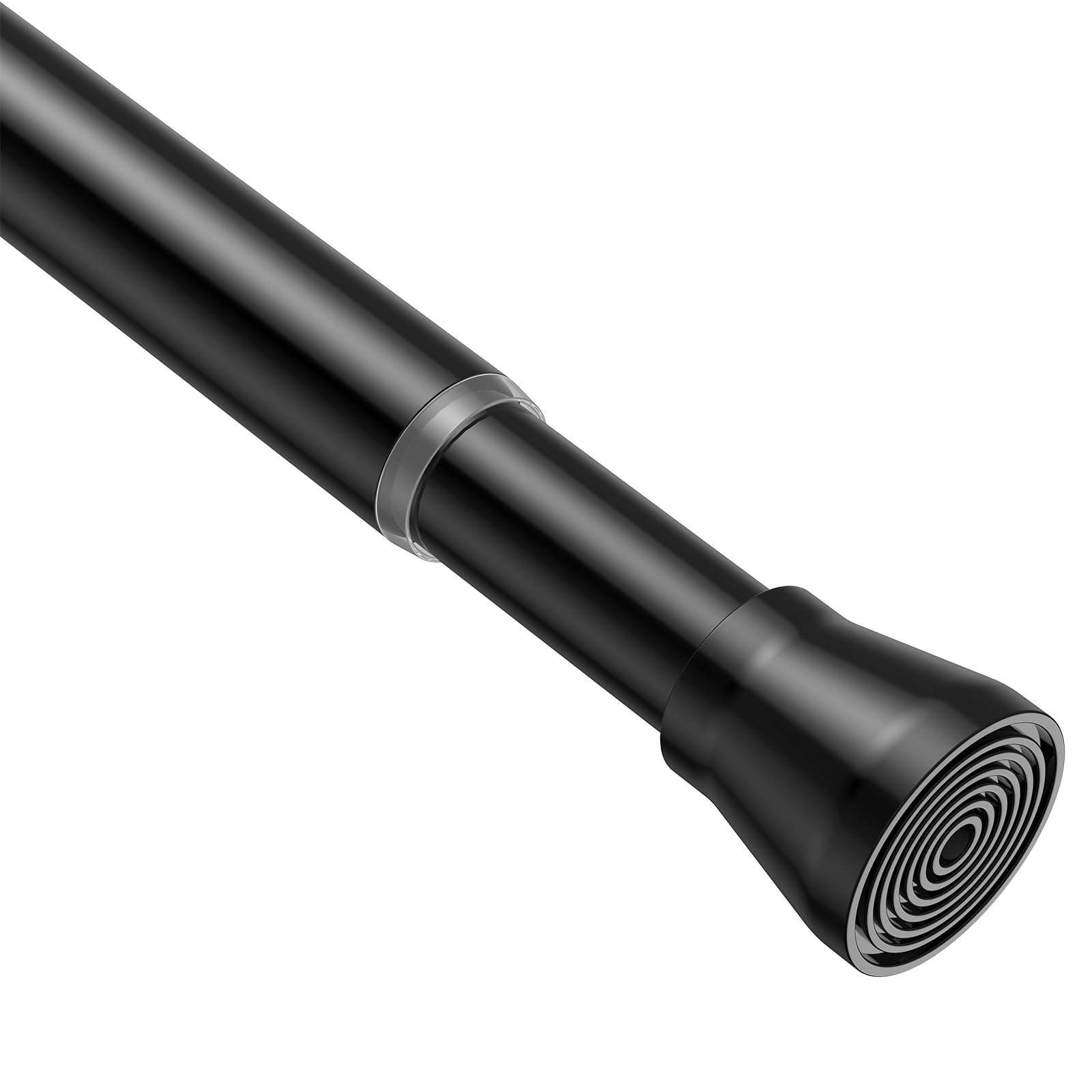 1Stück Teleskopstange ohne Bohren 120-200CM (47-78 Zoll) - Gardinen- und Duschvorhangstange, Rostfrei & Verstellbare Klemmstange für Vorhänge, Dusche, Fenster, Badezimmer - Schwarz 120-200CM(1Stück) Schwarz Angebot bei HelloDeals
