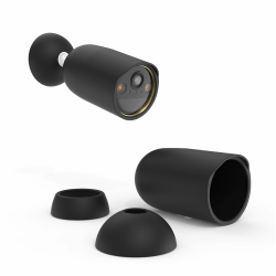 HOLACA Silikonhülle Kompatibel mit Tapo C460 KIT (Kamera Nicht enthalten), 1 Stück Silikonhülle | Schwarz Angebot bei HelloDeals