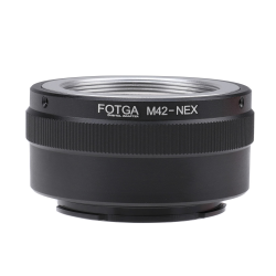 Fotga Objektivadapter-Konverter für M42 42-mm-Objektiv an Sony spiegellose DSLR-Kamera NEX-7 NEX-F3 A6000 A6100 A6300 A6600 A7 A7R A7S II III IV A9 II A7C A1 ZV-E10 M42-NEX Angebot bei HelloDeals