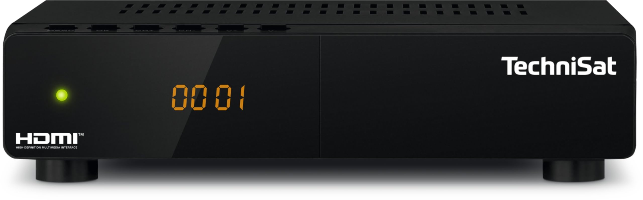 TechniSat HD-S 210 – Kompakter HD Satellitenreceiver (DVB-S/S2, HDMI, USB Mediaplayer, vorinstallierte Sender, Sleeptimer, Fernbedienung) Schwarz Modell 2025 Angebot bei HelloDeals
