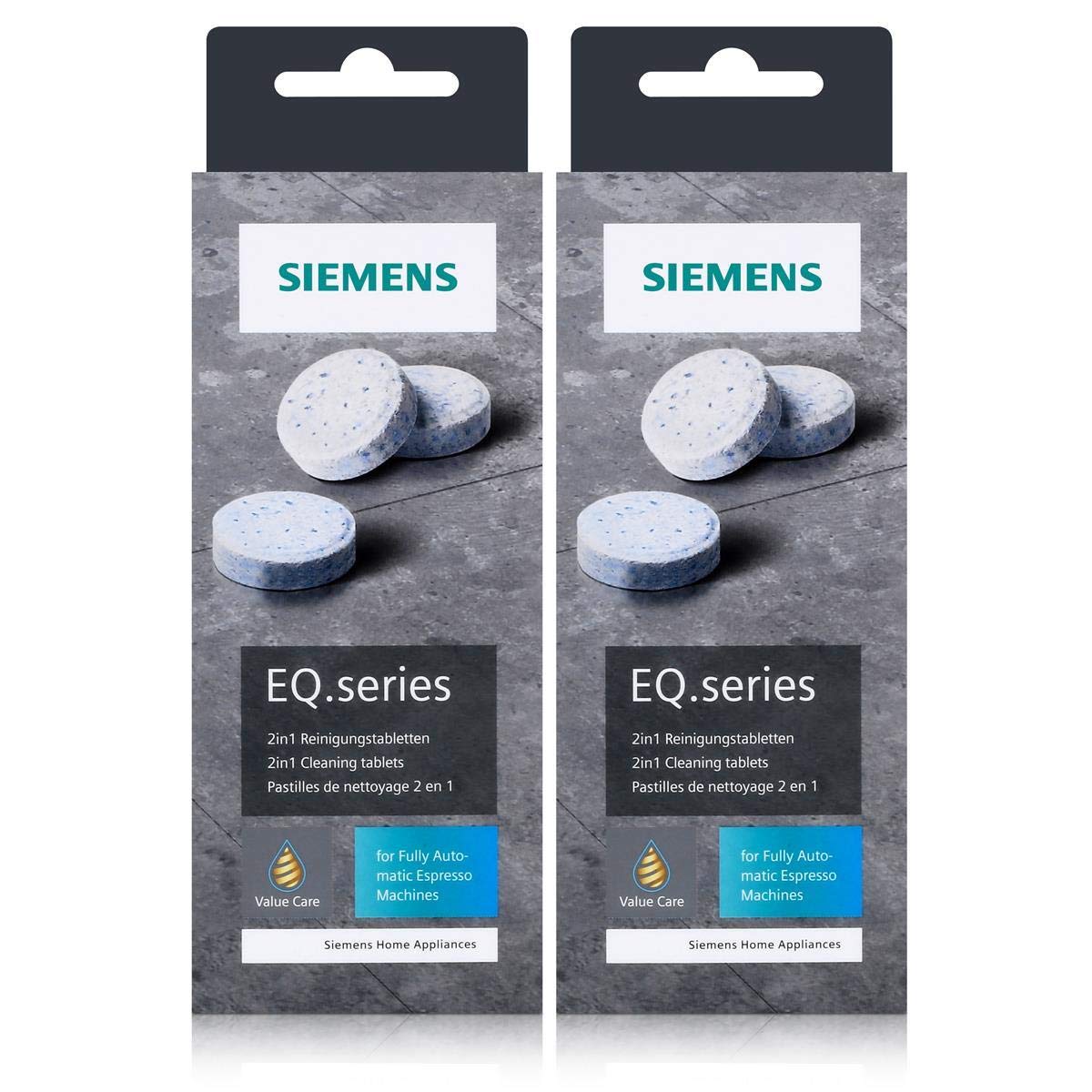 Siemens Original TZ80001 Reinigungstabletten, 2 x 10 Stück 10 stück (2er Pack) Angebot bei HelloDeals