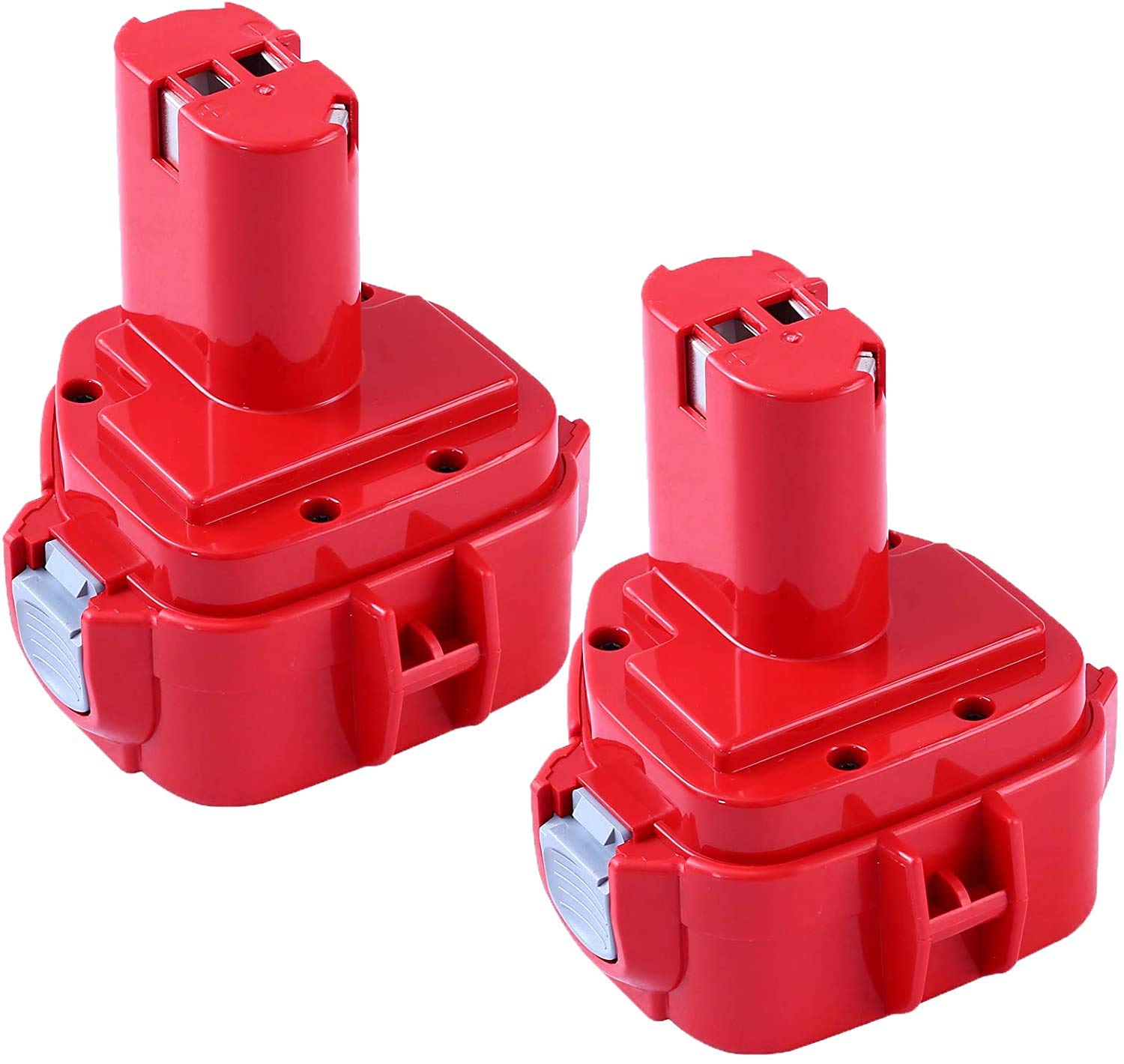 2 Stück 12V 5,0Ah Akku für ma-Kita Akku PA12 1222 1220 1233 1234 1235 1235F 192696-2 192698-8 192698-A 193138-9 193157-5 Ersatzakku 5000mAh Werkzeugakku 2 x 5.0Ah AKKU Angebot bei HelloDeals