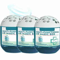 Indoor Luftreinigung Staub Entfernung Magic Box, Multi-Functional Air Magic Box, Indoor Air Purification Dust Removal Magic Box, Long-Lasting Air Freshener Plant Extract Formula Für Zuhause (3 STK) Angebot bei HelloDeals