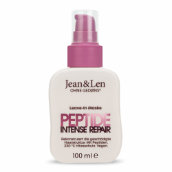Jean & Len Leave-In Haarmaske Peptide Bond Repair, für strapaziertes & geschädigtes Haar, rekonstruiert & repariert Haarschäden, glättet Haarstruktur, Hitzeschutz bis 230 °C, Haarpflege vegan, 100 ml 100 ml (1er Pack) Angebot bei HelloDeals