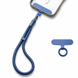 MORSUNBELA Handykette Handschlaufe Handy, Handykette kurz, Verstellbare Handyband Kurz, Handyketten Handgelenk, Band für Handyhülle, für Handyhülle, Schlüssel - Blau A-blau Angebot bei HelloDeals