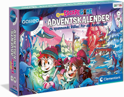 Galileo Escape Game Adventskalender - Weihnachtskalender mit spannenden Rätseln - 24x Rätselspaß für Kinder ab 8 Jahren, 59251 von Clementoni Angebot bei HelloDeals