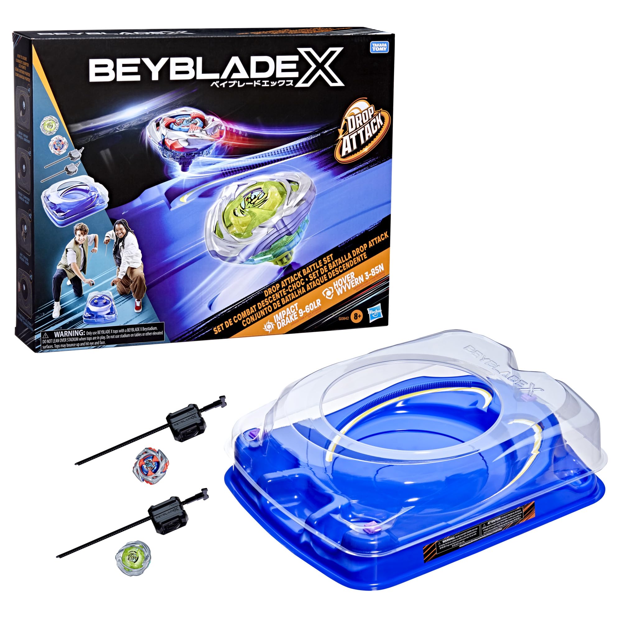 Beyblade X Drop Attack Battle Set X DROP ATTACK STADIUM Angebot bei HelloDeals