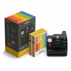 Polaroid - Now+ Gen 3 - Sofortbildkamera mit Bluetooth-Verbindung - Bundle Kamera + Farbfilm (16 Fotos) Schwarz (6562) Schwarz Sofortbildkamera + Farbfilm Angebot bei HelloDeals