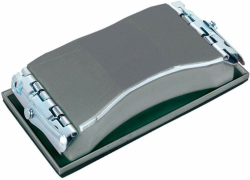 wolfcraft Handschleifer I 2891000 I Ideal für alle kleinen und großen Schleifarbeiten - für Holz und Farbe mit komfortabler Klemmvorrichtung und Schleifstreifen Angebot bei HelloDeals