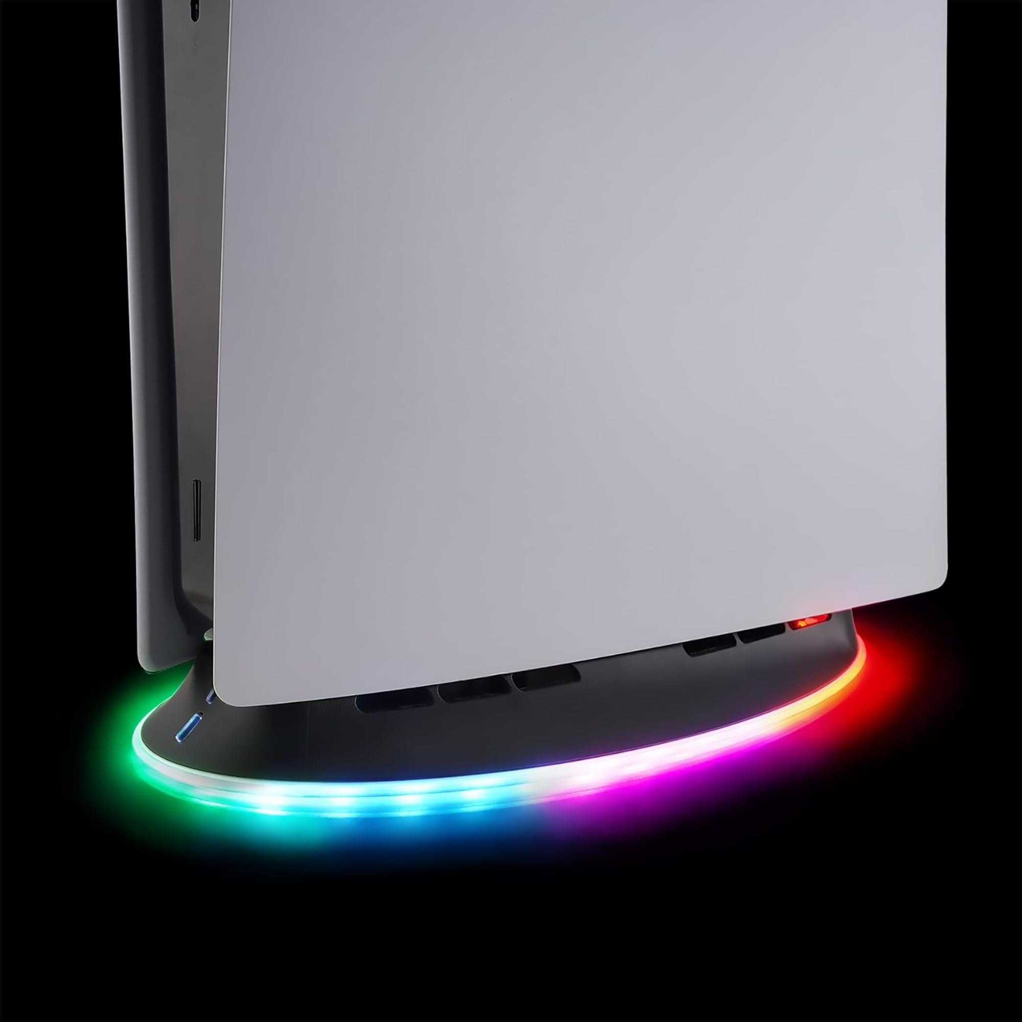 Subsonic PS5-Ständer für PS5 und PS5 Slim, 2-Stufen-Lüfter, RGB-LED Vertikaler Standfuß für PS5 mit 1 zusätzlichen USB-Anschluss Angebot bei HelloDeals