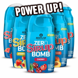 Bodylab24 ZERO Sirup BOMB Mixed Box 1, 5 x 65ml, zuckerfrei und praktisch ohne Kalorien, mit nur 1kcal je 100ml Wasser-Sirup-Mischung, hochkonzentriert, für 8 l Fertiggetränk Mixed Box 1 325 ml (1er Pack) Angebot bei HelloDeals