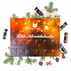 BÖSER KATER Likör Adventskalender | Die perfekte Geschenkidee | Weihnachtskalender für Katzen- und Likör-Liebhaber | Limitierte Auflage | 24 spannende Türchen mit außergewöhnlichen & exklusiven Sorten Angebot bei HelloDeals