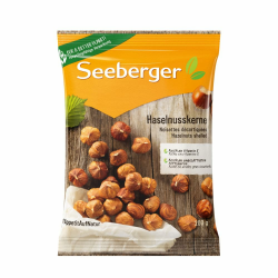 Seeberger Haselnusskerne 12er Pack: Große runde Kerne der Haselnuss, sehr aromatisch aus Italien - als Snack, Backzutat und zum Verfeinern von Speisen - roh, naturbelassen, vegan (12 x 200 g) 200 g (12er Pack) Angebot bei HelloDeals