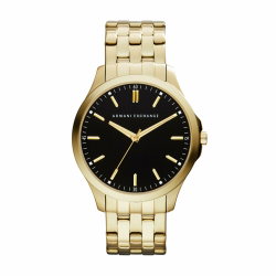 Armani Exchange Watch for Men Goldfarbe Angebot bei HelloDeals
