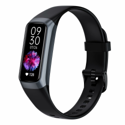 Fitness Tracker Smartwatch Herren Damen,24H Herzfrequenz- & Schlaftracking,Blutsauerstoff-Tracking, 20+ Sportmodi,1,1" AMOLED Display, Schrittzähler , IP67 wasserdicht für iOS Android (Schwarz) Angebot bei HelloDeals